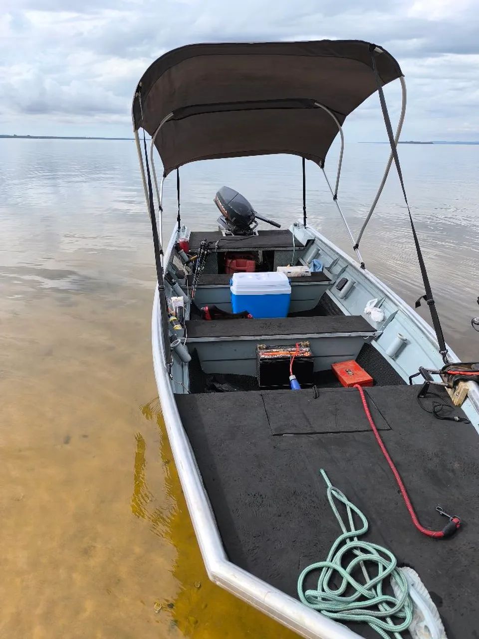 Vendo barco de alumínio  - Foto 2