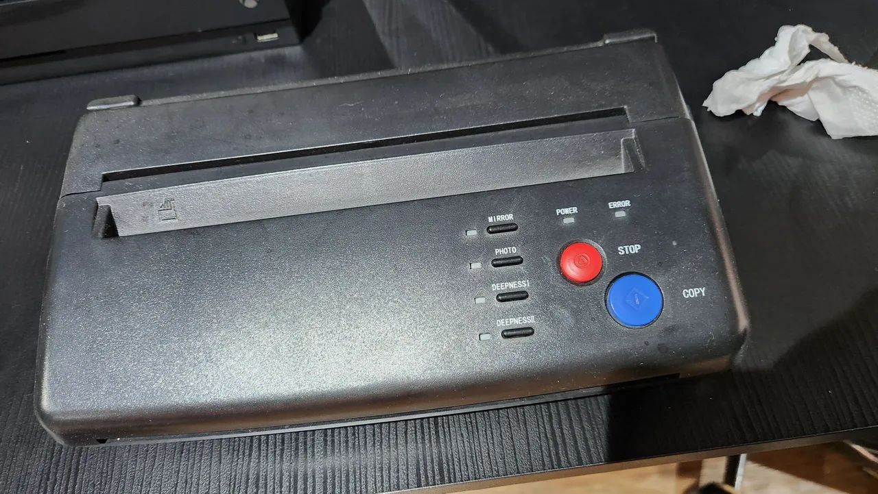 Copiadora de Transferência Térmica Tatuagem Decalque Tattoo - Foto 2