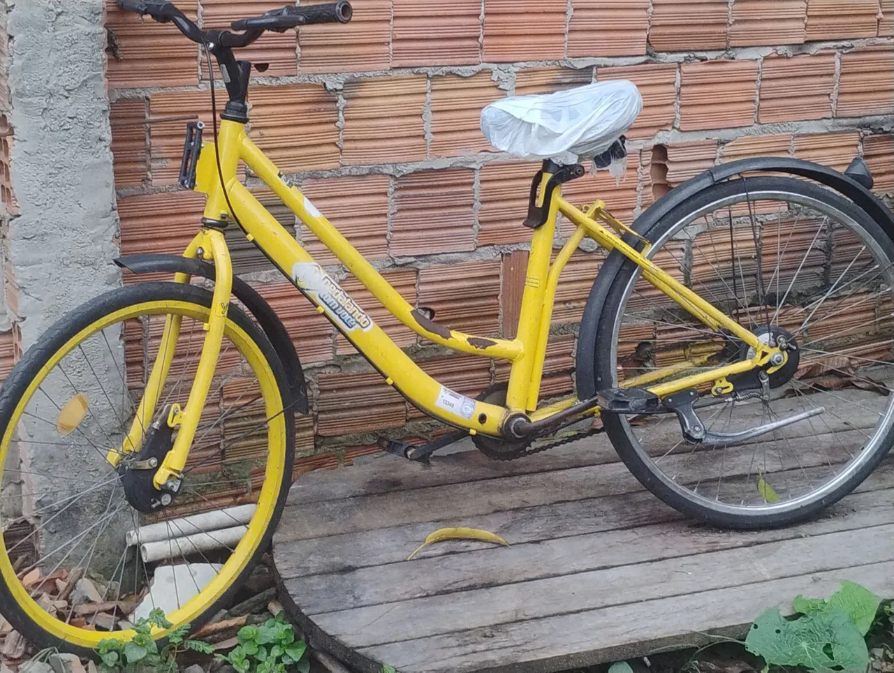 Bicicleta Amarela - Ideal para Passeios
