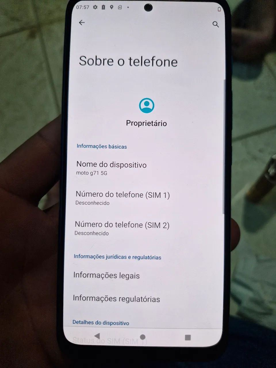 MOTOROLA G71  - Foto 5