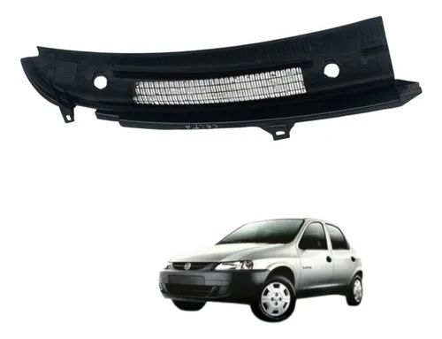 Grade Churrasqueira Parabrisa Esquerda Chevrolet Celta 2005