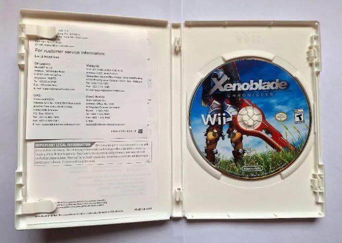 Xenoblade Chronicles Original Sem Manual Nintendo Wii - Foto 2
