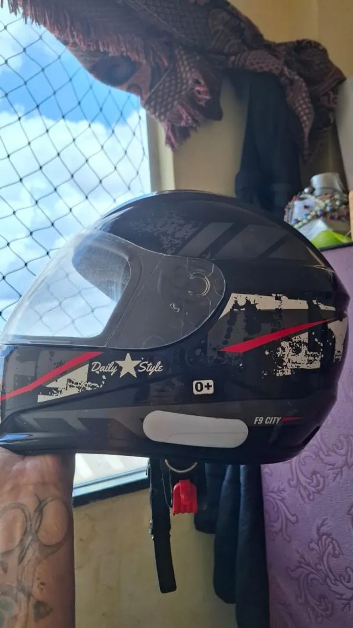 Capacete para moto F9 CITY 