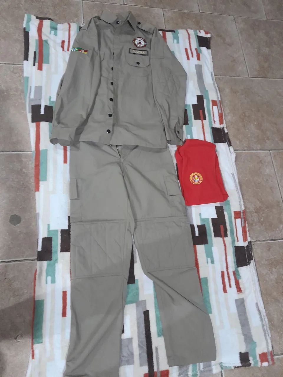 Farda de bombeirocivil - Tamanho M