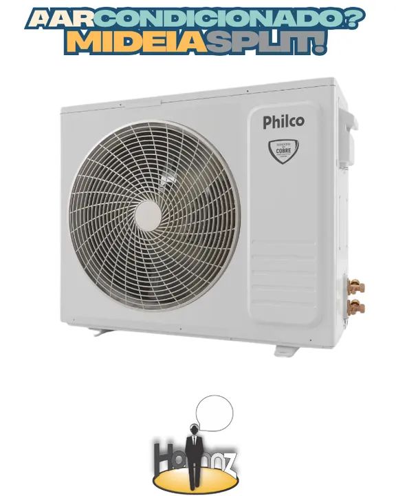 Ar Condicionado Split Hi Wall Inverter Philco 12000 BTU/h Frio 220 Volts Lacrado na Caixa - Foto 2