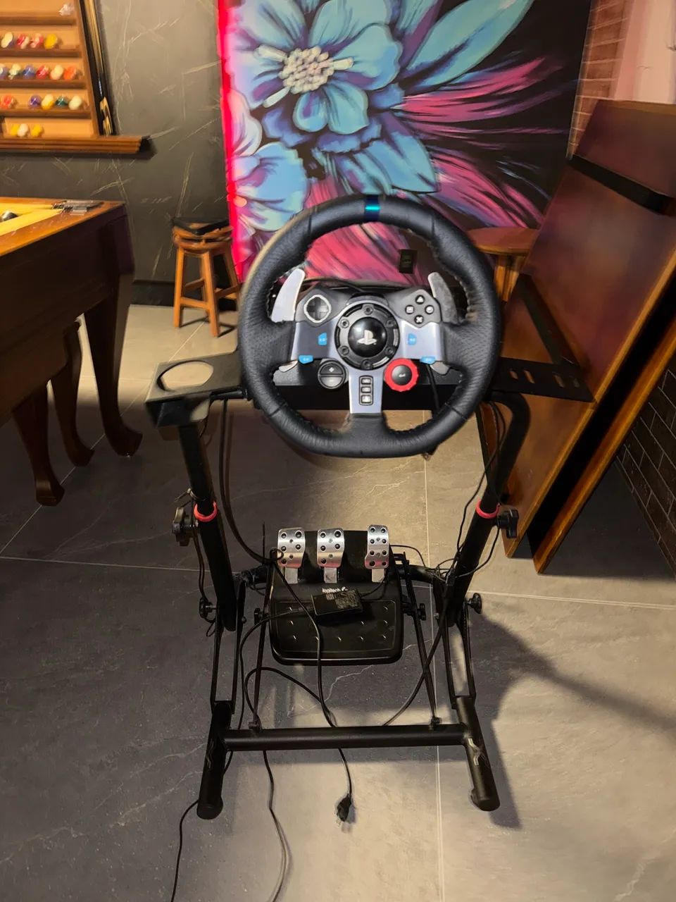 G29 Steering Wheel + Cockpit Mount