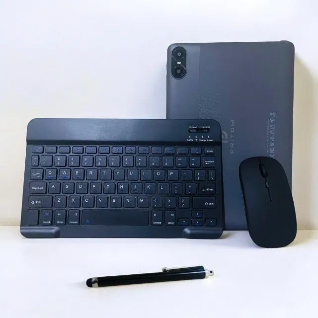 Tablet Pritom 10 p. 8GB RAM, Caneta, Teclado, Mouse e Capa - Android 13 - Foto 2