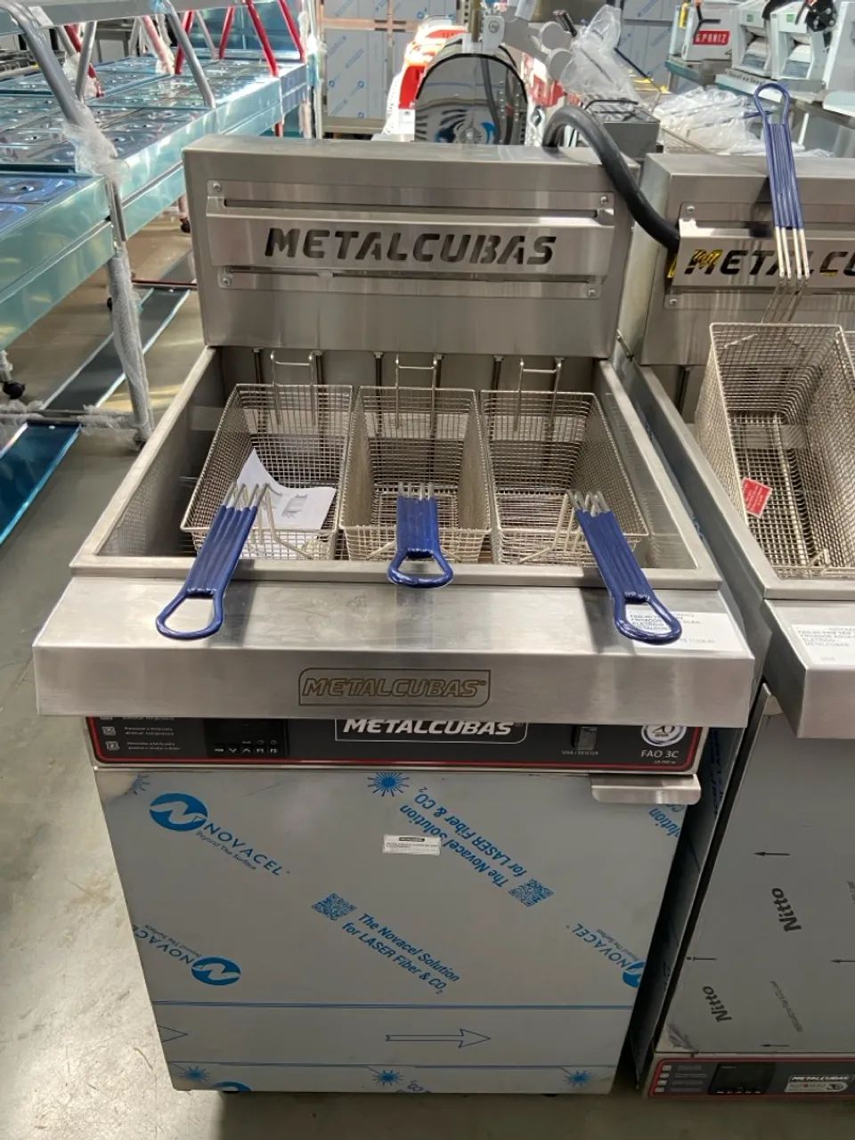 FAO-3C TRIF FRITADOR ÁGUA ÓLEO ELÉTRICO - METALCUBAS 