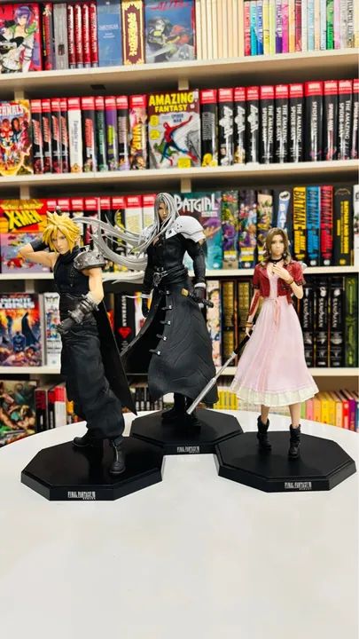 Figuras Final Fantasy Vii Set C/ 3 - Ichiban Kuji