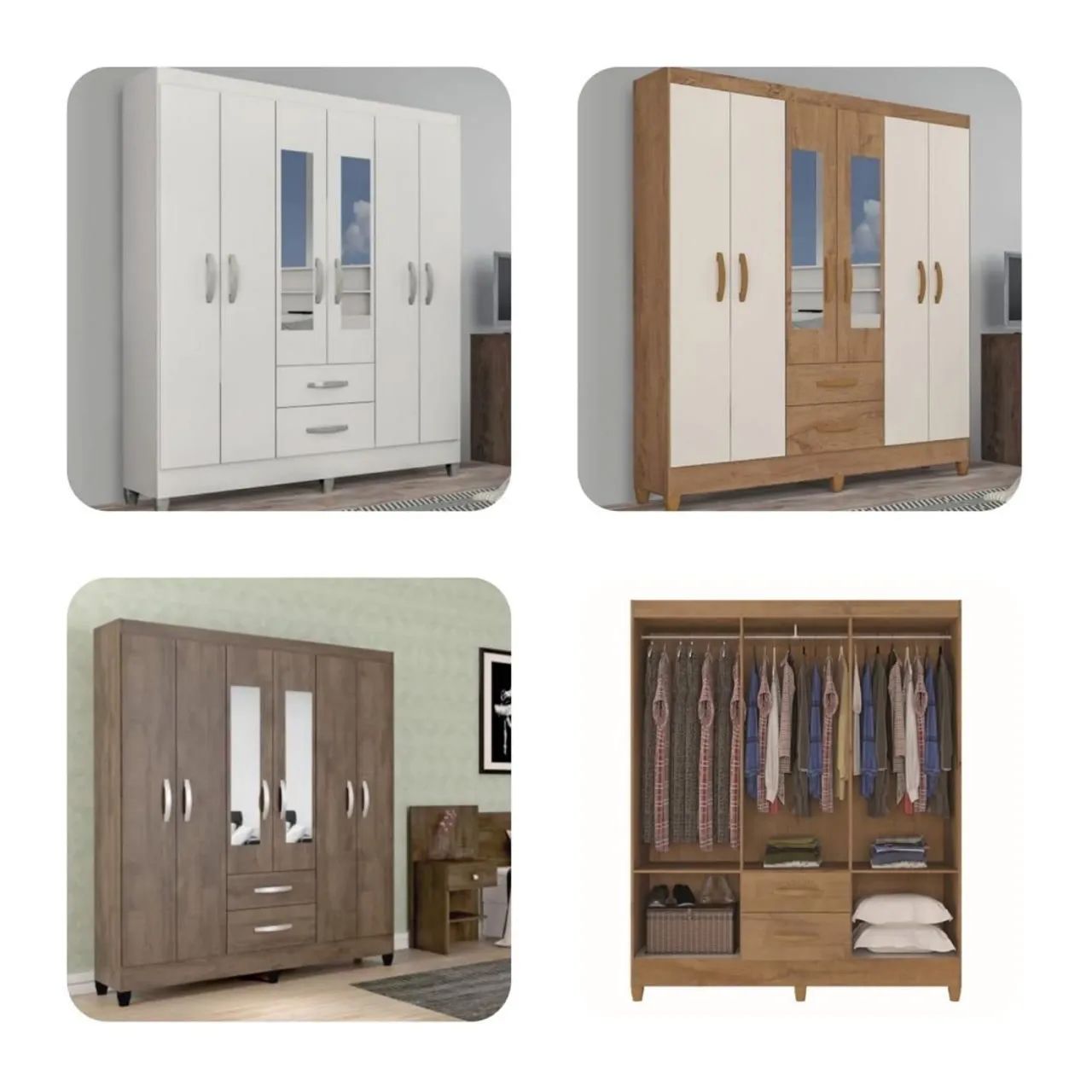 Guarda Roupa 6 Portas  - Foto 3