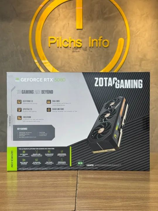 RTX 5080 16GB Zotac NOVA - Loja Física - Garantia - Olx Pay - Foto 4