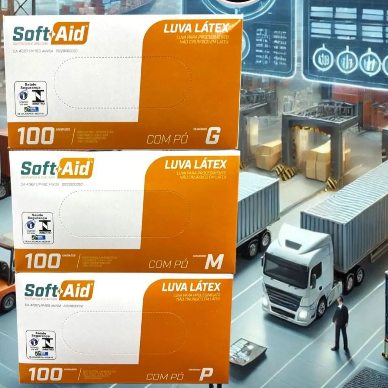 Luva látex procedimento apartir de (pp) M(P) G - Foto 6