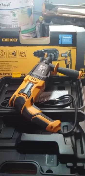 Martelete 850w profissional deko novo zero leia descrição! - Foto 5