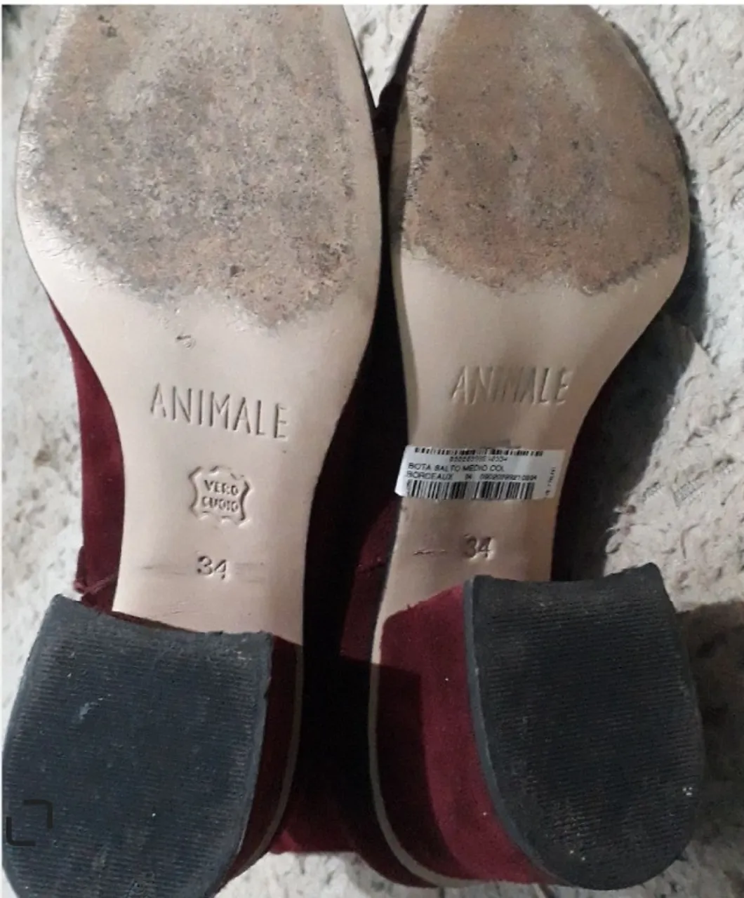 Bota Animale vermelha divina.