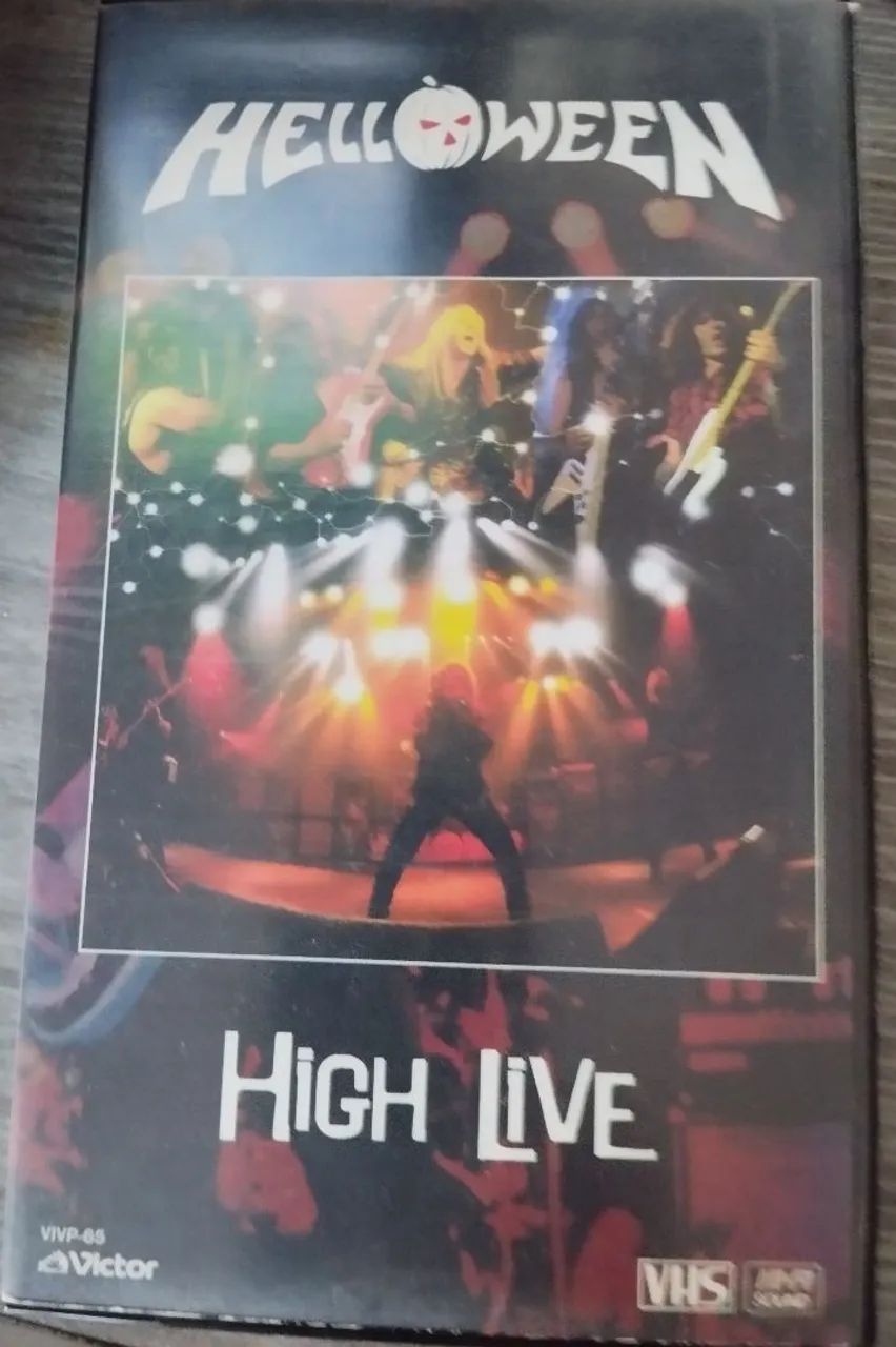Vídeo Cassete Helloween - High Live