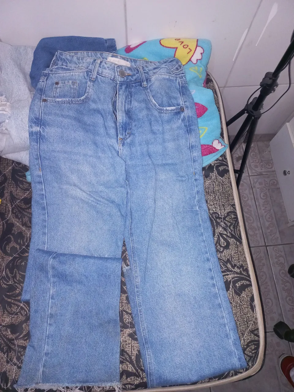 Calça Jeans Azul Claro - Tam. 38