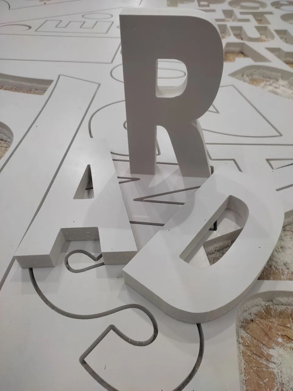 Cortes de PVC cnc - Foto 2