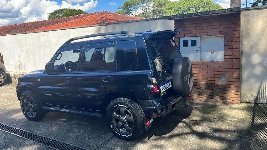 Linda Pajero TR4 2.0 - 4x4 FLEX revisada, suspensão dianteira, embreagem, e baterias novas - Foto 2