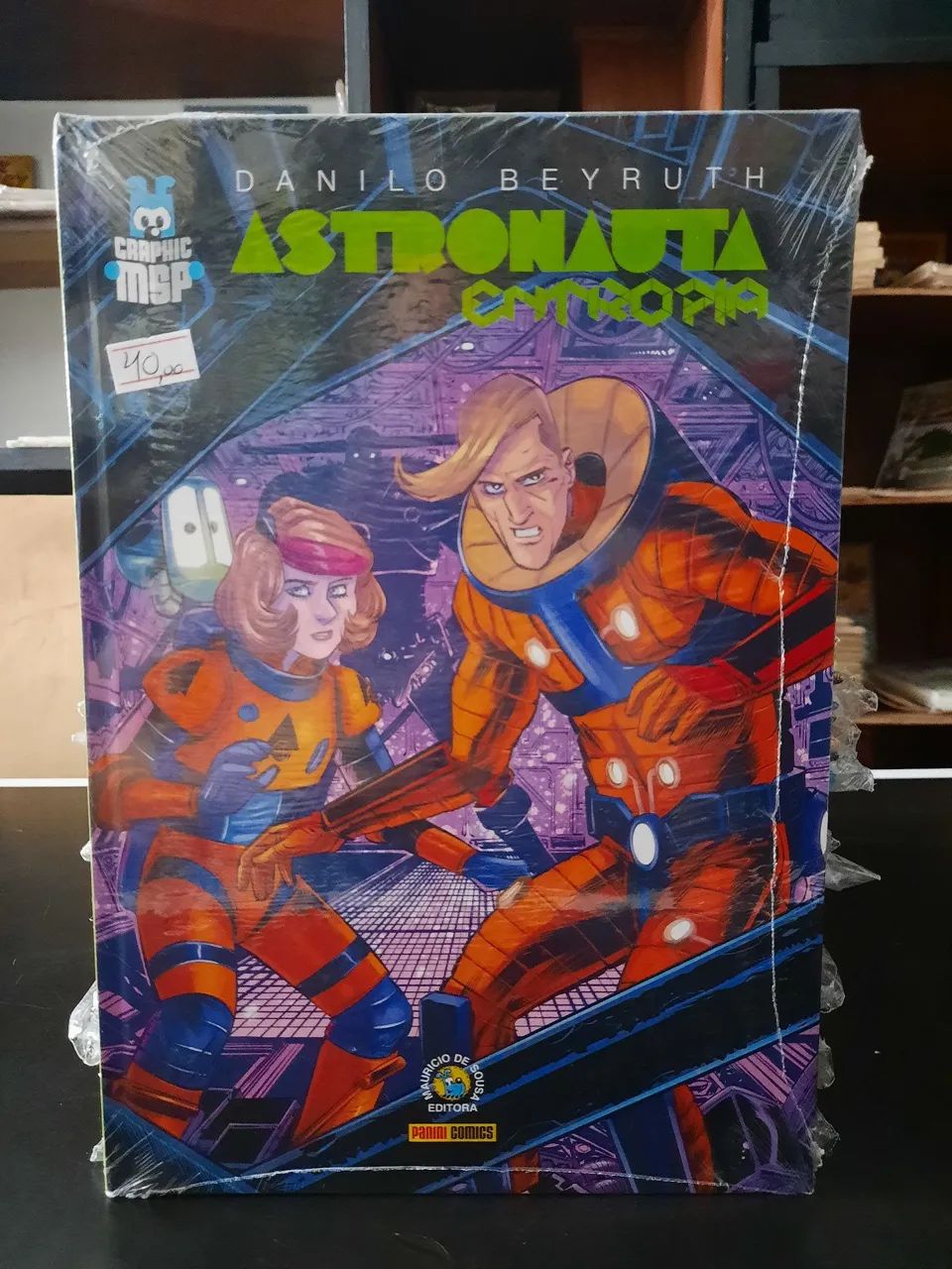 ASTRONAUTA ENTROPIA editora panini comics graphic msp(Maurício de Sousa) - Foto 4