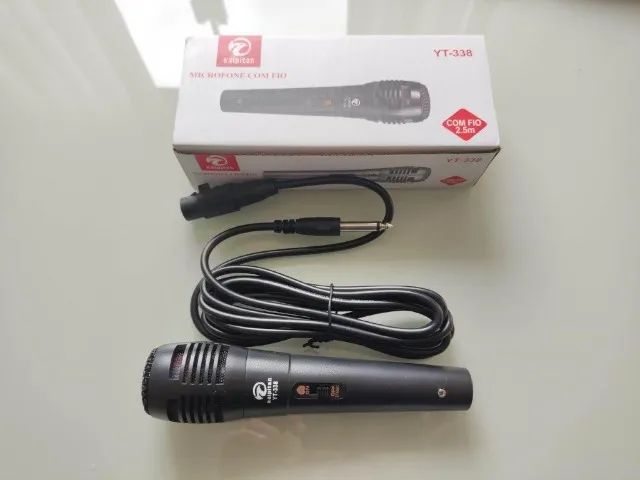 Microfone com Fio Kaipitan YT-338