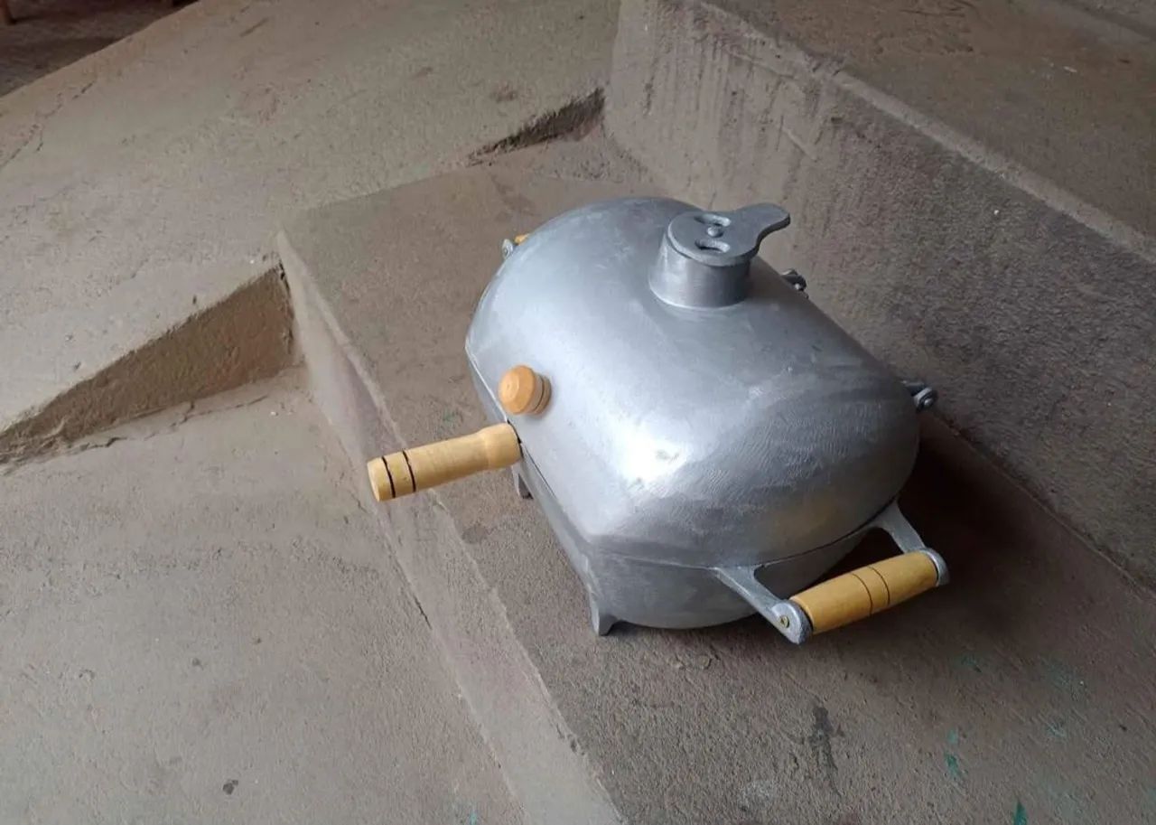 Churrasqueira bafo de alumínio fundido Grosso  - Foto 3