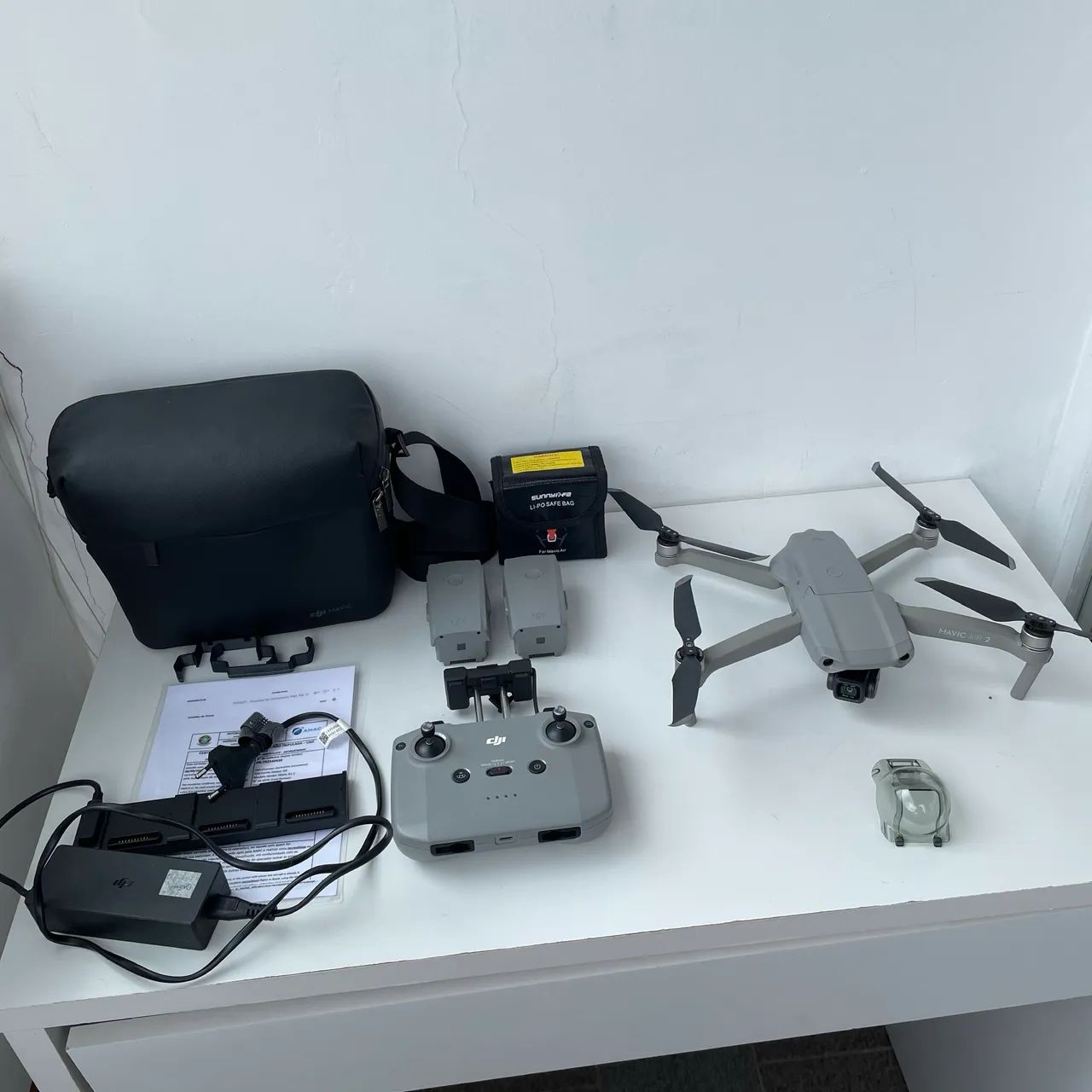 Drone Dji Mavic Air 2 Kit Combo Flymore 3 baterias