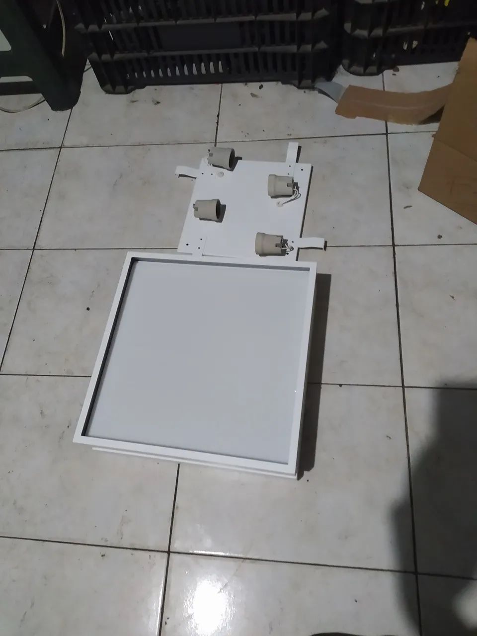 Luminária (3 peças).  - Foto 2