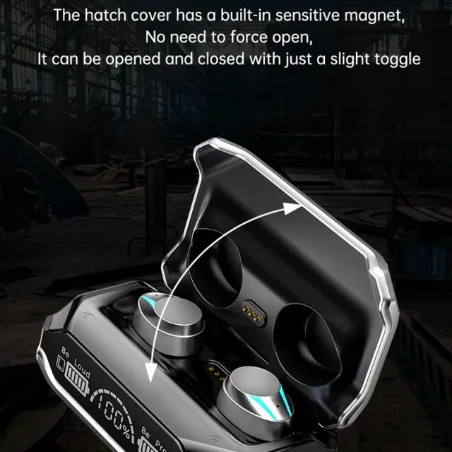Fones Bluetooth M41 Tws com 1200mAh de Power Bank - Foto 3