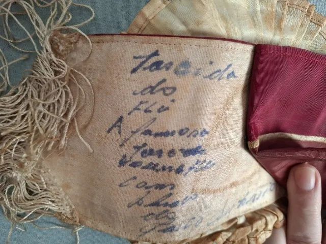 Faixa do Fluminense campeão 1967 na base - autografada - Foto 4