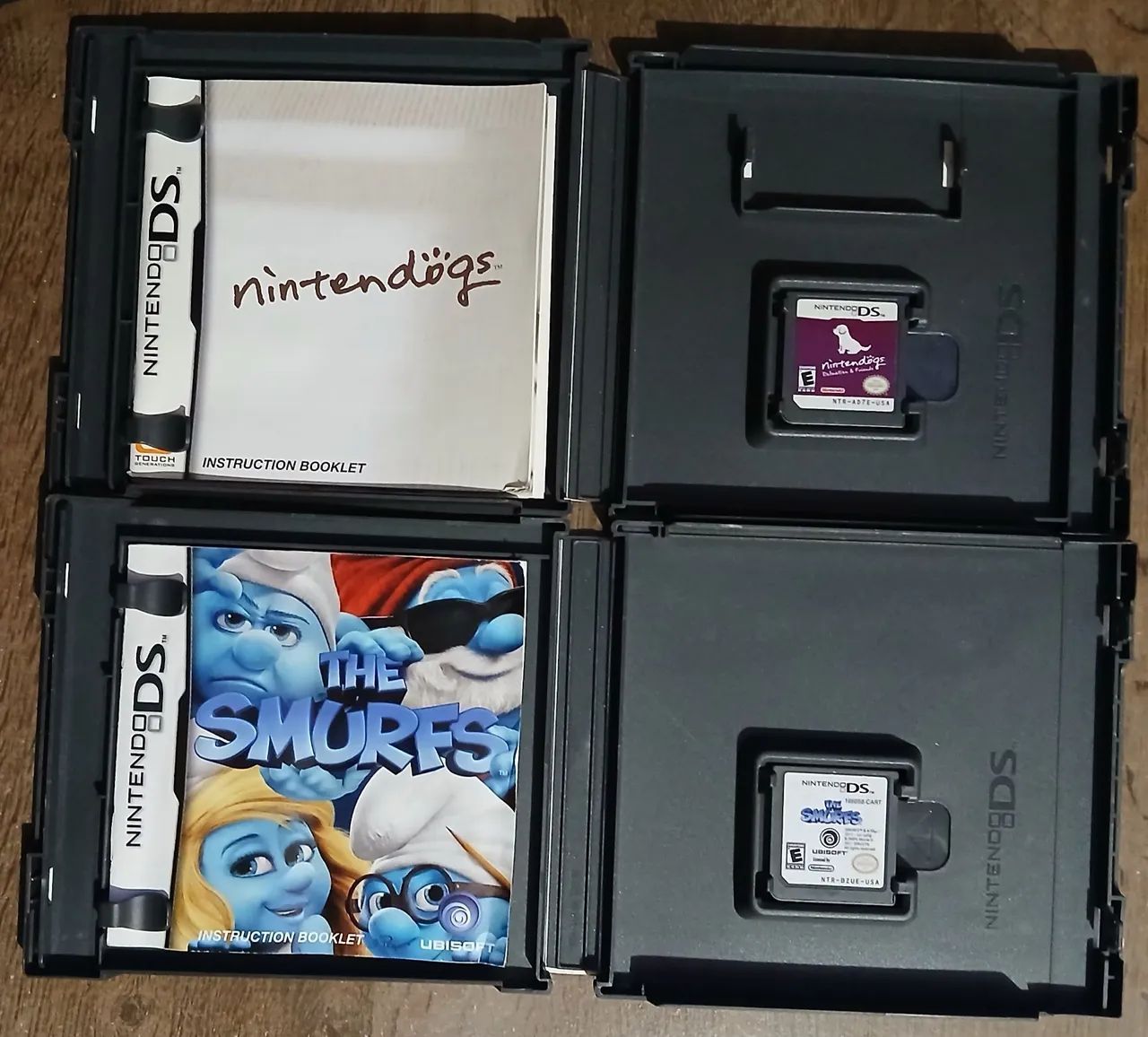 Lote de 4 Jogos Nintendo DS - Smurfs, Shrek, Cars 2, Nintendogs - Foto 4