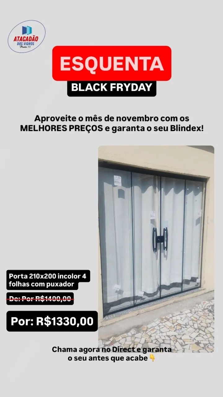 BLINDEX ESQUENTA BLACK FRYDAY 