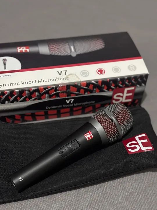 Microfone Vocal Sennheiser V7 - Novo