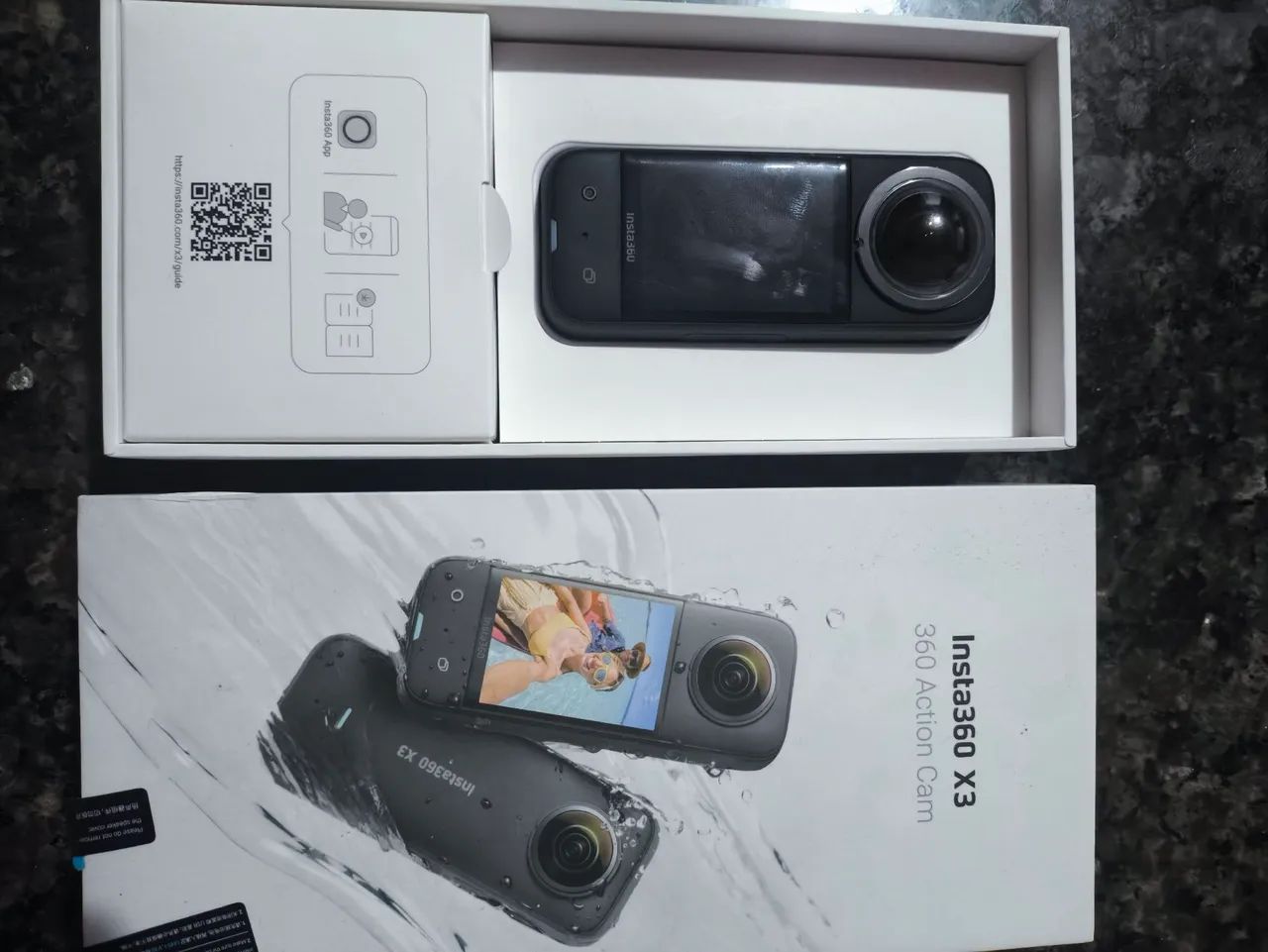 Insta360 X3 - Câmera de Ação 360º