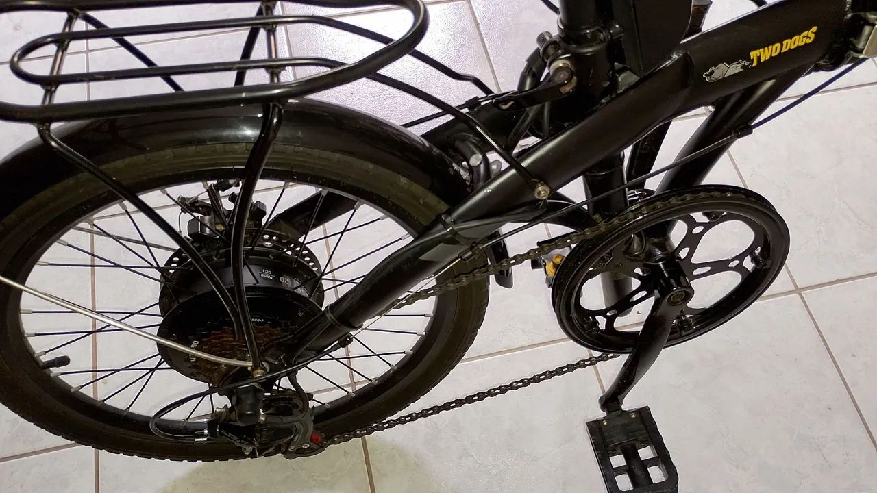 Bicicleta Elétrica Dobrável Pliage - Foto 5
