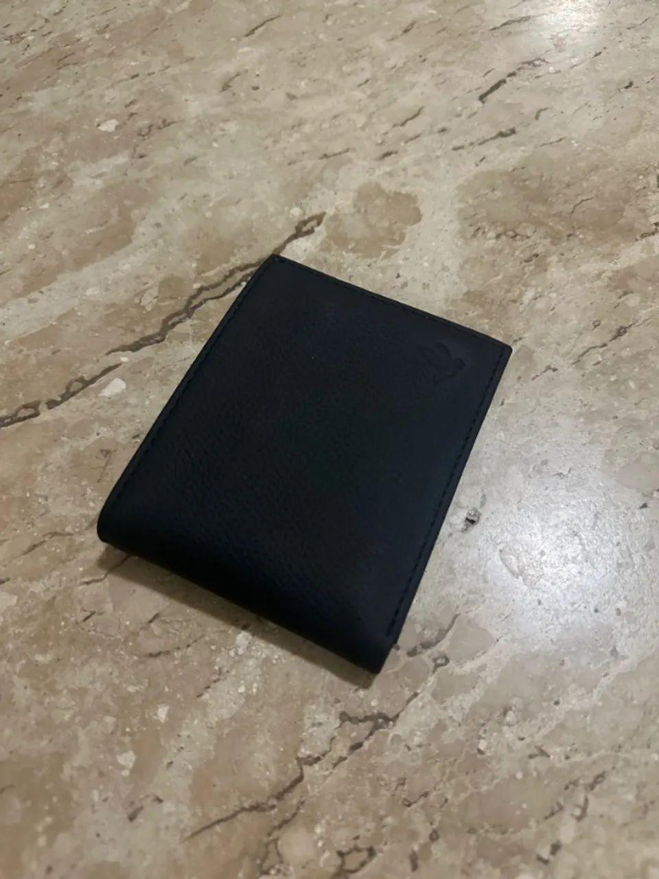 Carteira Com Porta Cartão Brooksfield Preta - Foto 2