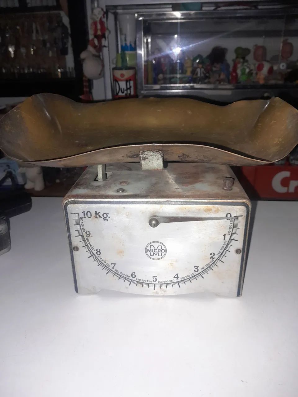 Balança antiga de cozinha funcionando até 10kg  - Foto 2