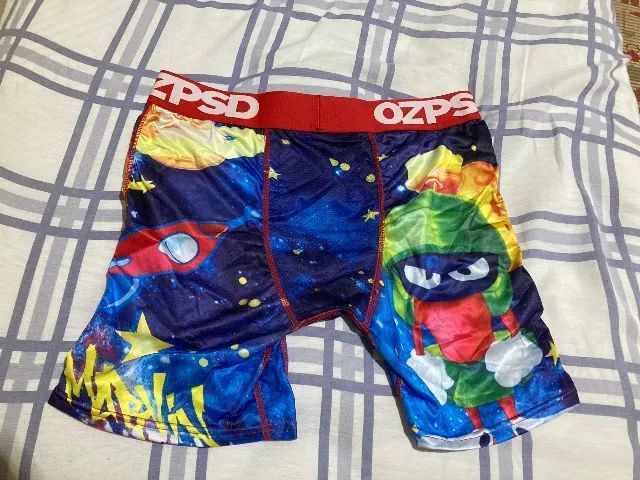 Cueca importada Boxer shorts estampada tamanho G. Nova - Foto 2