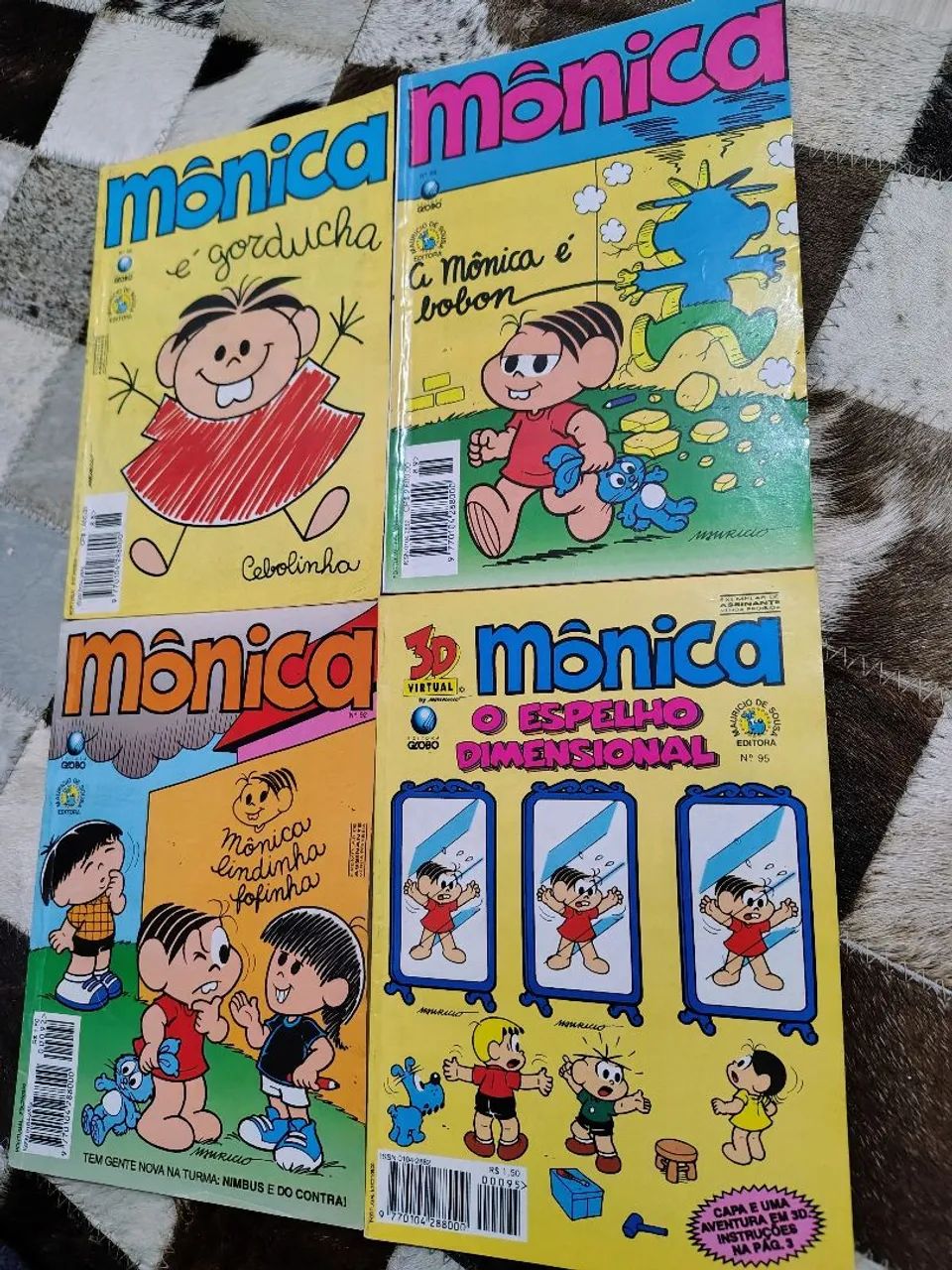Gibis Mônica - anos 1992 a 1995, editora Globo  - Foto 4