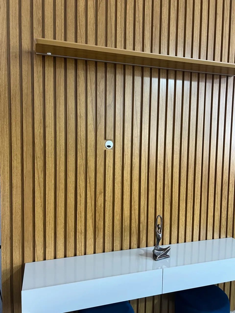 Painel Ripado Mdf Novo Com Led  - Foto 2