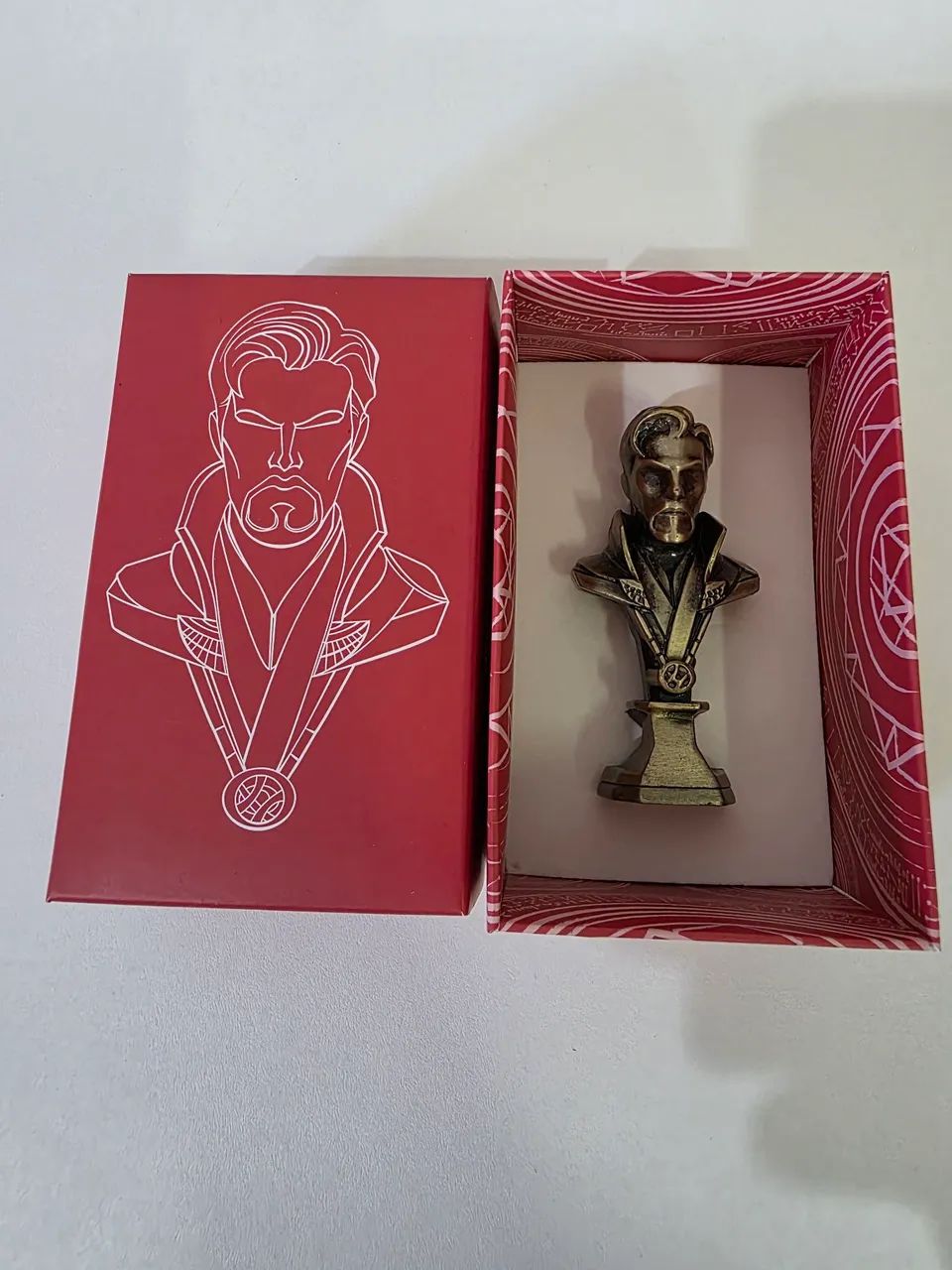 Busto Doutor Estranho (Dr. Strange) - Omelete Box / Marvel / Metal - Foto 2
