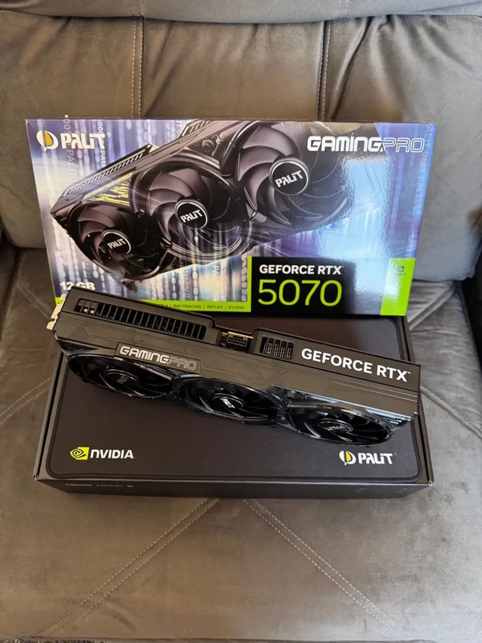 RTX 5070 PALIT GAMING PRO 12GB NOVA - Placas de Vídeo - Samambaia
