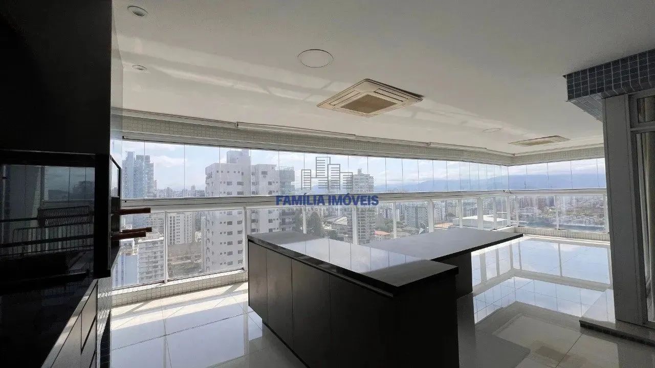 Apartamento para alugar 4 suítes lazer completo Aparecida Santos - Foto 5