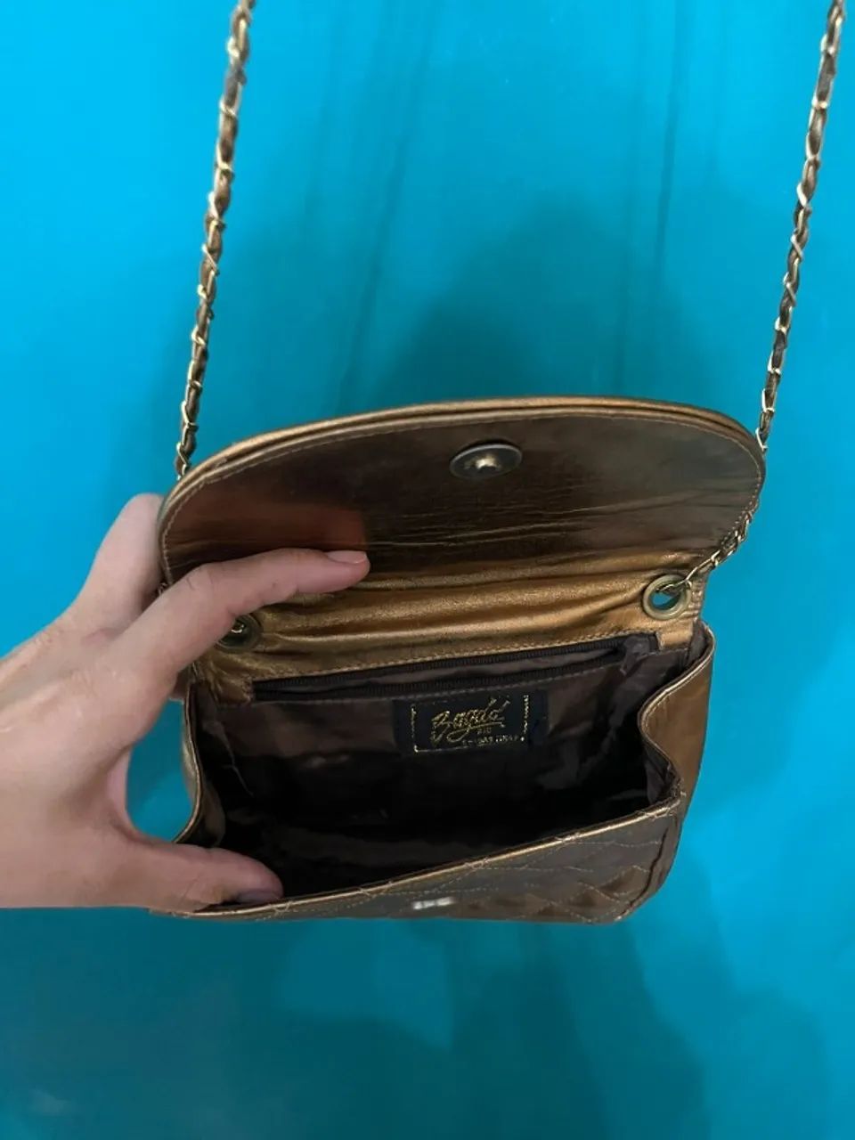 Bolsa de festa ouro velho - Foto 3