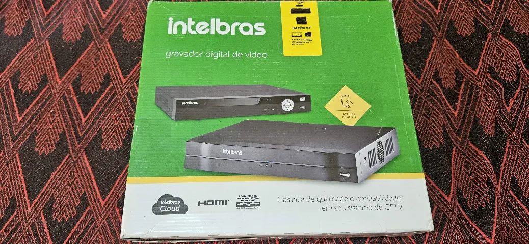 DVR 08 Canais MHDX 1008 com HD 1.0 TB - Intelbras