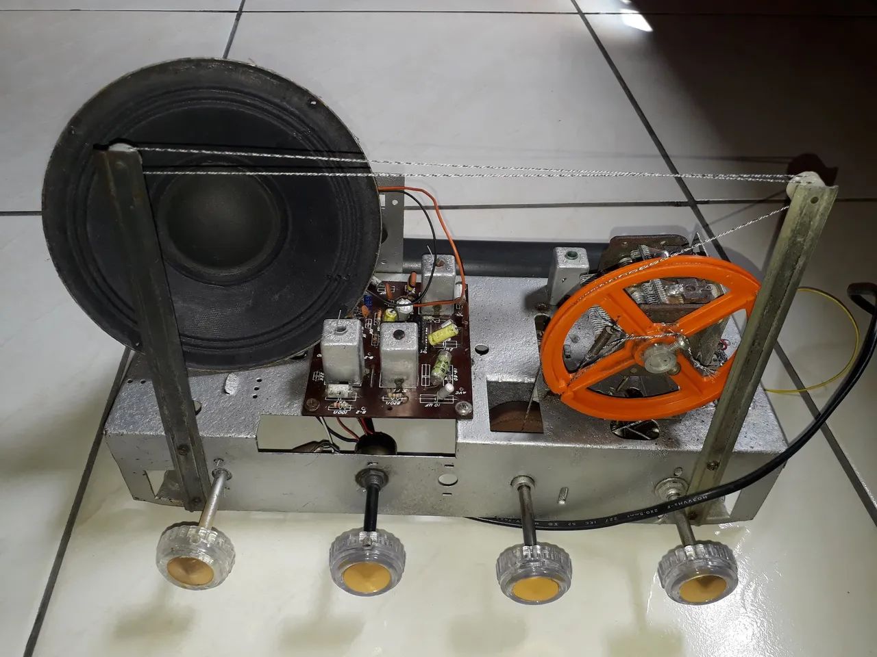  radio antigo semp  com kinobs e fone - Foto 2