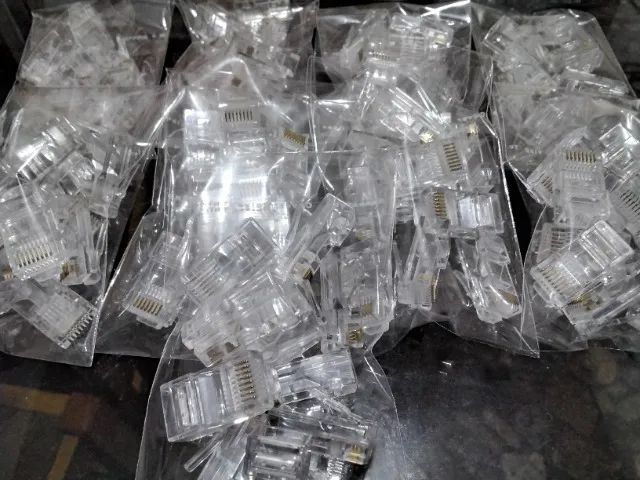 conectores rj45 cada um - Foto 4