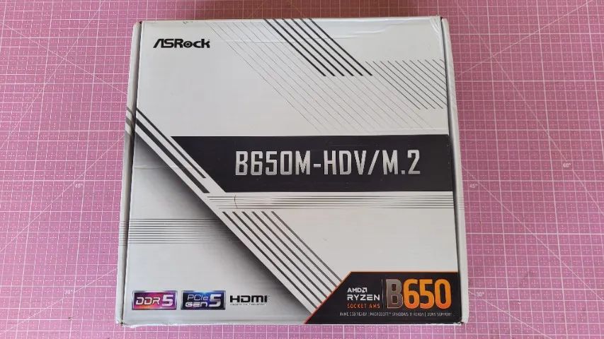 Combo Ryzen 7500F + Placa Mãe AsRock B650 - Foto 3