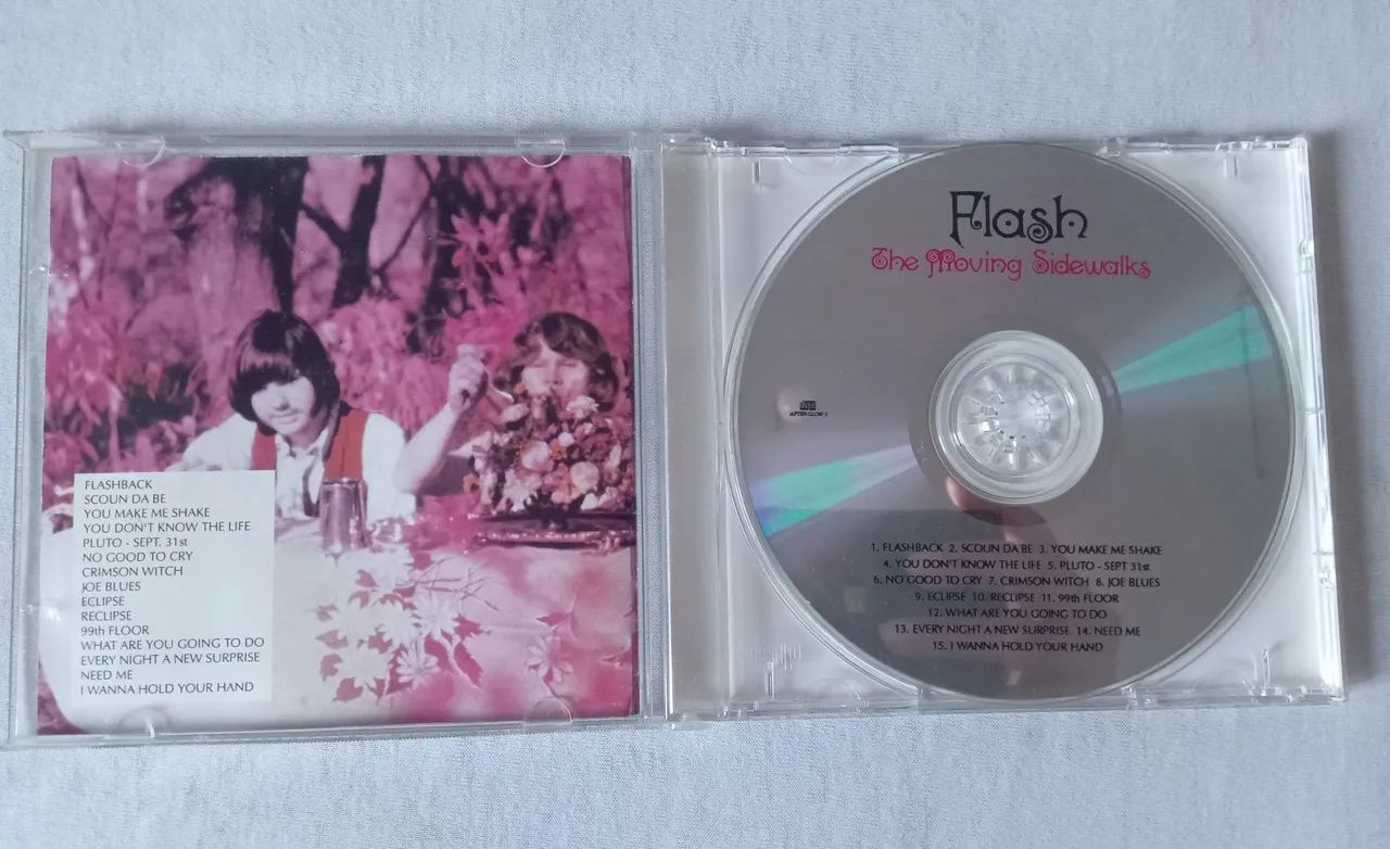 Cd  The Moving Sidewalks - Flash 1968 - Foto 2
