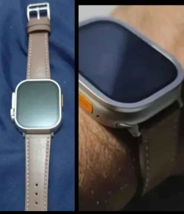 Pulseira 49mm estilo couro nova - Foto 4