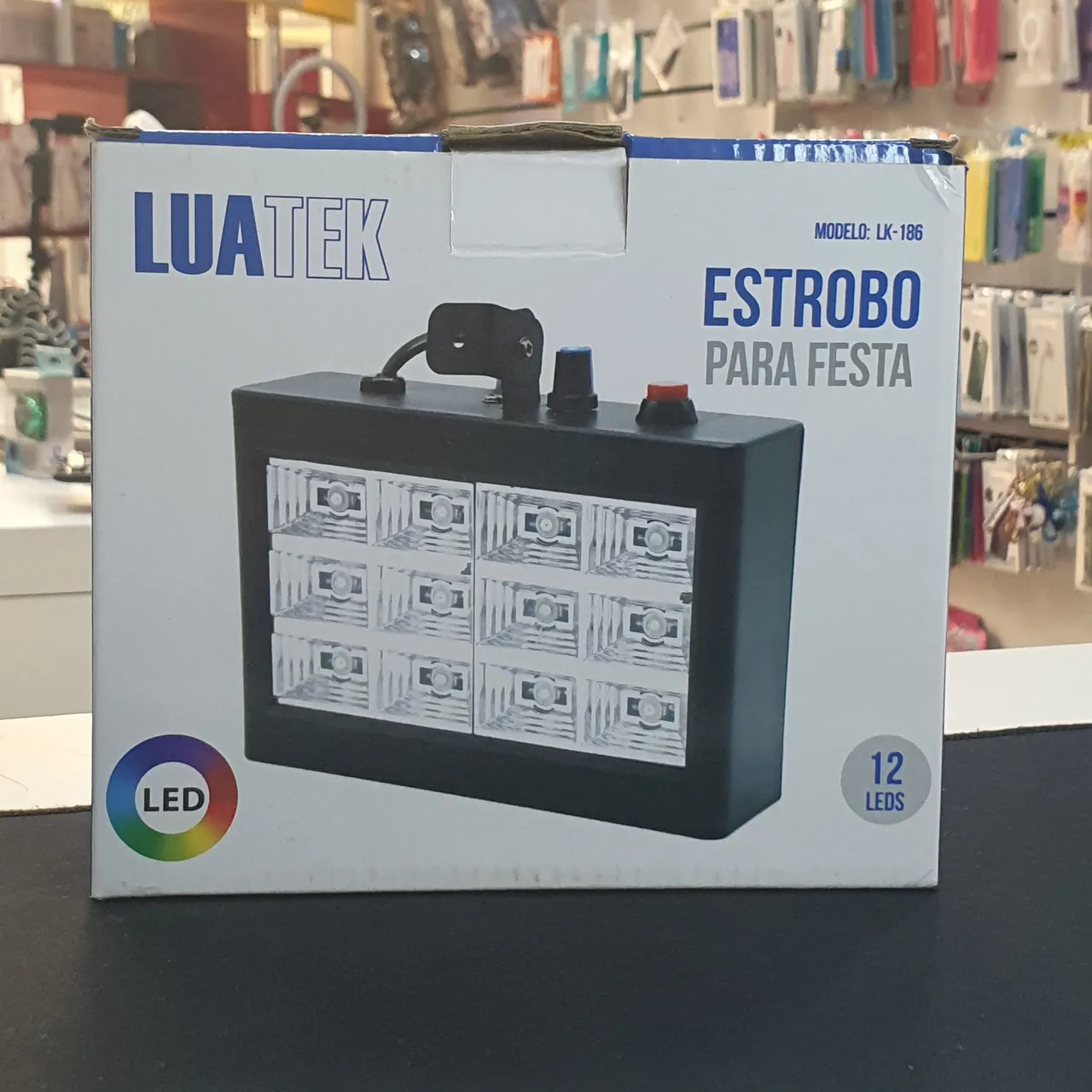 Strobo LED para Festa - Luatek LK-186